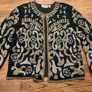 80’s beaded Laurence Kazar jacket